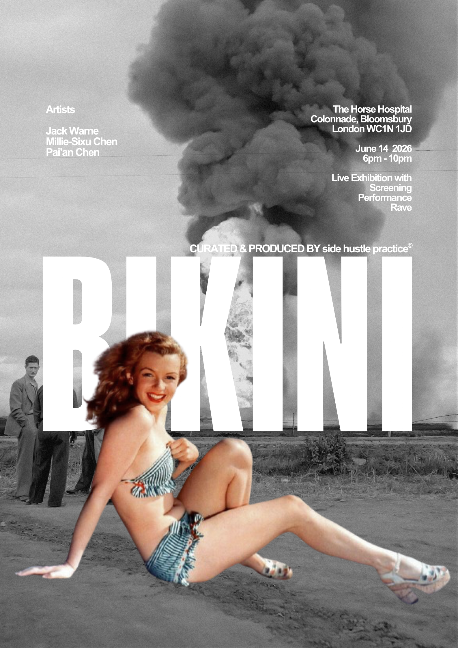"side hustle" Launch Event - Live Exhibition "Bikini"